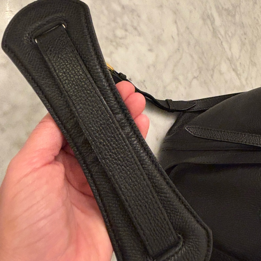 Burberry Black and Tan Baby Bag with Adjustable Strap - Picture 6 of 7